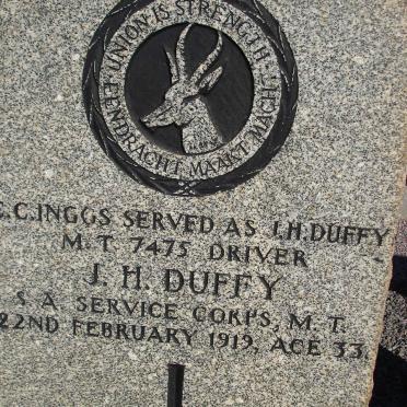 DUFFY J.H. -1919