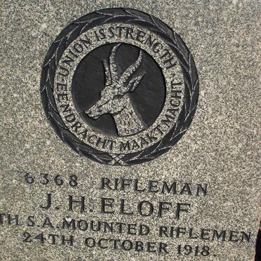 ELOFF J.H. -1918