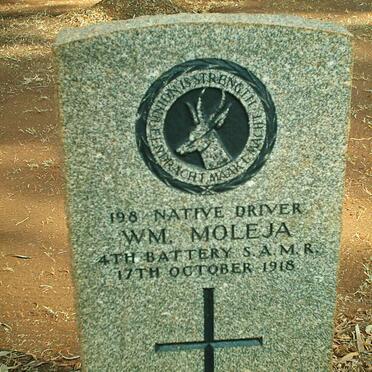 MOLEJA W. M. -1918