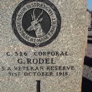 RODEL G. -1918
