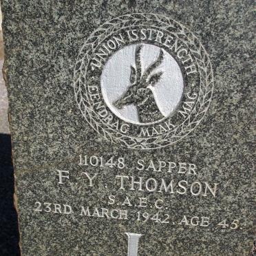 THOMSON F.Y. -1942