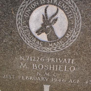 BOSHIELO M. -1946