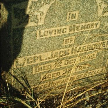 HARROWER Jack -1940