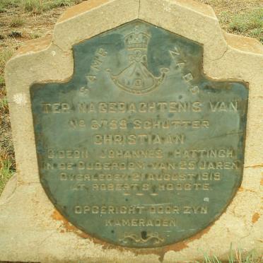HATTINGH Christiaan Gideon Johannes -1919