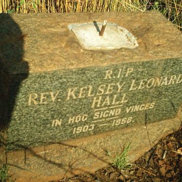 HALL Kelsey Leonard 1903-1958