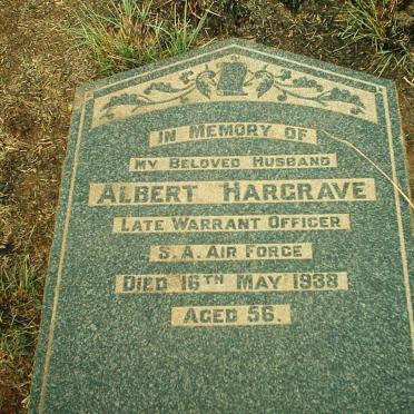 HARGRAVE Albert -1938