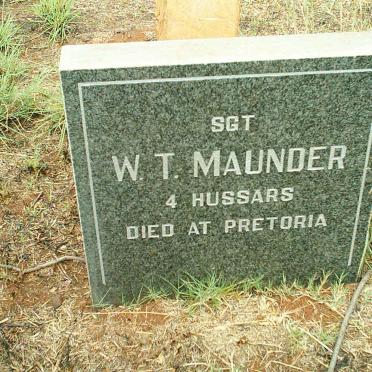 MAUNDER W.T.