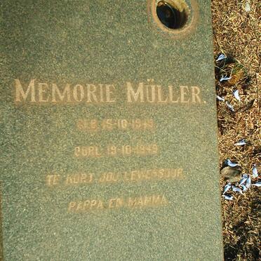MULLER Memorie 194?-1949