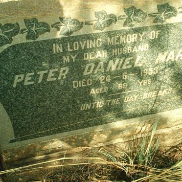 MARE Peter Daniel -1953