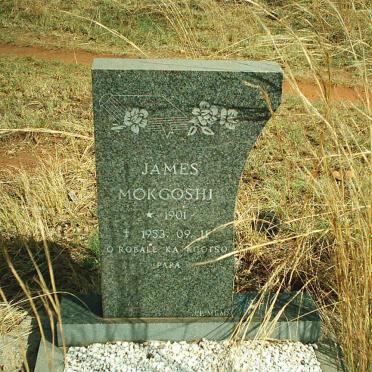 MOKGOSHI James 1901-1953