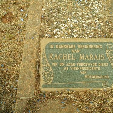 MARAIS Johannes Gerhardus 1874-1940 &amp; Rachel Petronella MOLL -1953