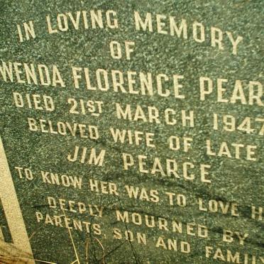 PEARCE Gwenda Florence -1947