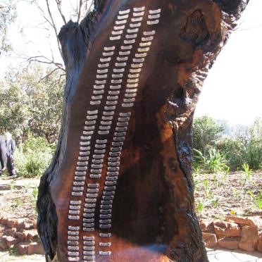Gauteng, PRETORIA, Voortrekker Monument, 32 Battalion, Tree of Honour