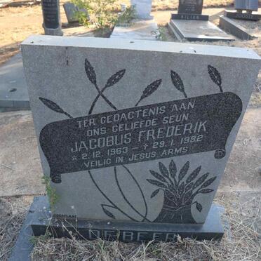 BEER Jacobus Frederik, de 1963-1982