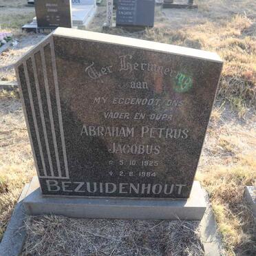BEZUIDENHOUT Abraham Petrus Jacobus 1925-1984
