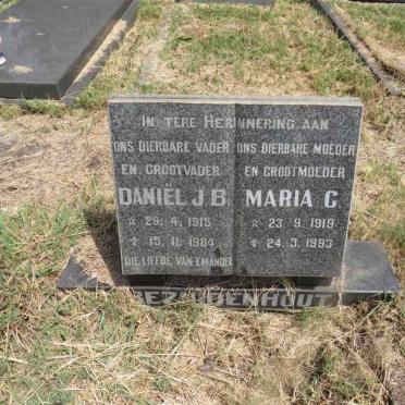 BEZUIDENHOUT Daniel J.B. 1915-1984 & Maria G. 1919-1993