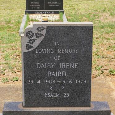 BAIRD Daisy Irene 1903-1979