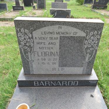 BARNARDO Florina 1922-1986