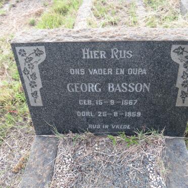 BASSON Georg 1867-1959