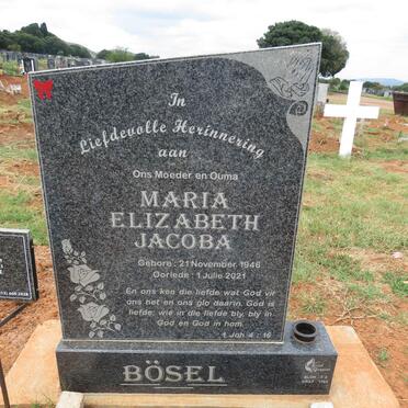 BOSEL Maria Elizabeth Jacoba 1946-2021