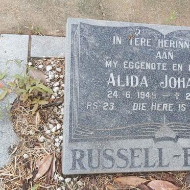 BRETT Alida Johanna, RUSSELL 1949-1973