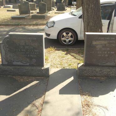 BRUIN Pieter Willem, de 1905-1986 &amp; Elizabeth Helena 1908-1966
