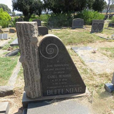 BUITENDAG Carel Hendrik 1948-1970