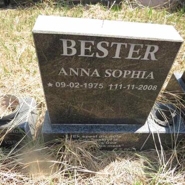 BESTER Anna Sophia 1975-2008