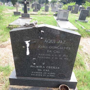 CAL Joao Goncalves, da 1903-1971 & Palmira Cecilia 1903-1986