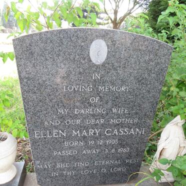 CASSANI Sante 1906-1974 & Ellen Mary 1905-1963 _2