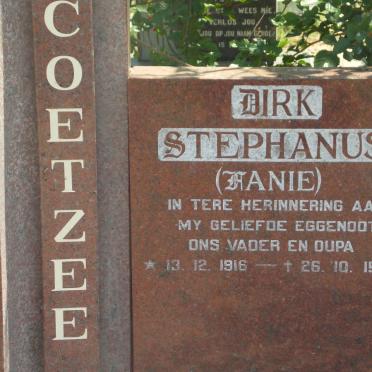 COETZEE Dirk Stephanus 1916-1984
