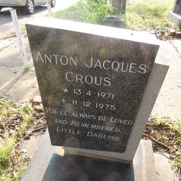 CROUS Anton Jacques 1971-1975