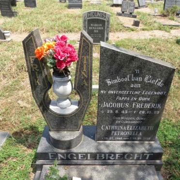 ENGELBRECHT Jacobus Frederik 1943-1989 & Cathrina Elizabeth Petronella 1946-2022