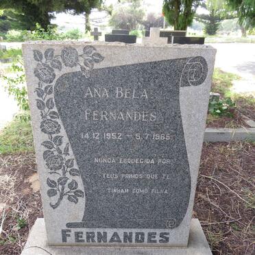 FERNANDES Ana Bela 1952-1965
