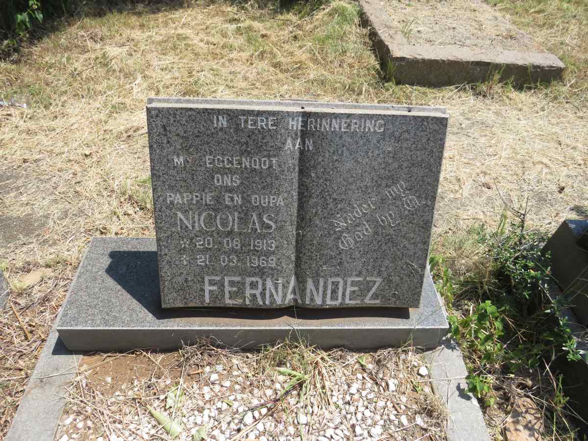 FERNANDEZ Nicolas 1913-1969