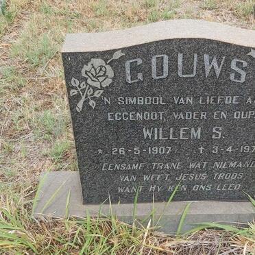 GOUWS Willem S. 1907-1974