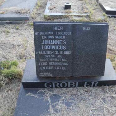 GROBLER Johannes Lodiwicus 1915-1983