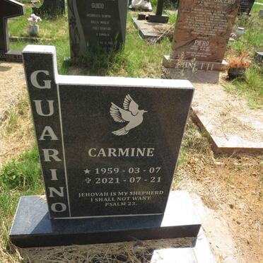 GUARINO Carmine 1959-2021