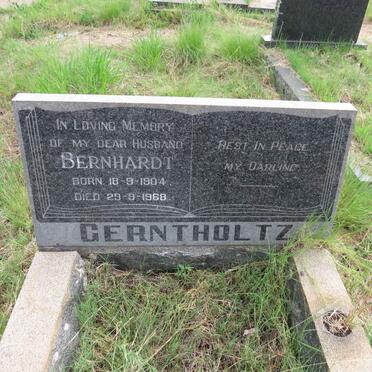 GERNTHOLTZ Bernhardt 1904-1968