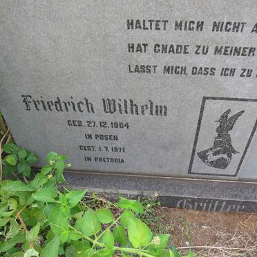 GRUTTER Friedrich Wilhelm 1904-1971 & Antoinette RUDNITZKY 1901-1993 _2