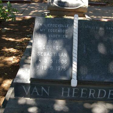 HEERDEN George Sebastiaan, van 1906-1975