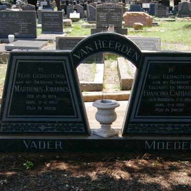 HEERDEN M.J., van 1874-1967