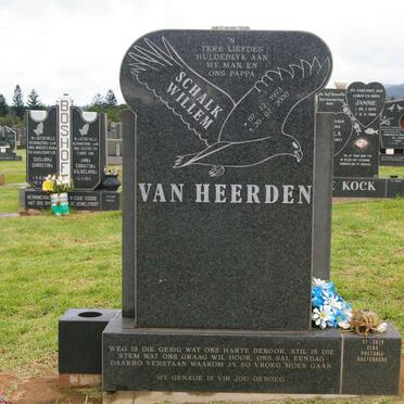 HEERDEN Schalk Willem, van 1973-2000