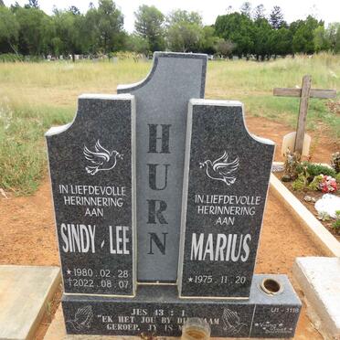 HURN Marius 1975- & Sindy-Lee 1980-2022