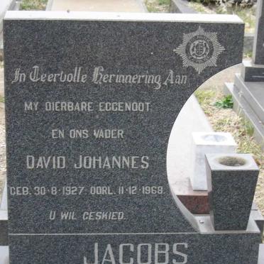 JACOBS David Johannes1927-1968