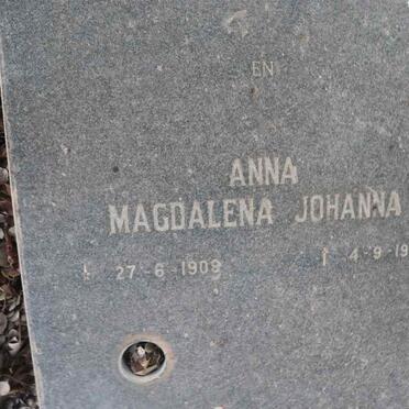 JOHNSON Marthinus Cornelius Stefanus 1894-1981 & Anna Magdalena Johanna 1909-1985_2