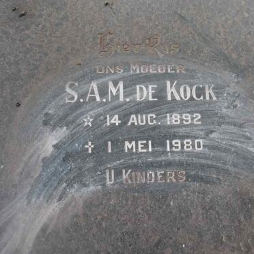 KOCK S.A.M., de 1892-1980