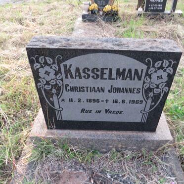 KASSELMAN Christiaan Johannes 1896-1969