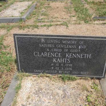 KAHTS Clarence Kenneth 1898-1976