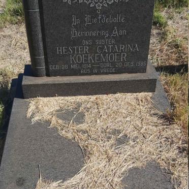 KOEKEMOER Hester Catarina 1914-1986